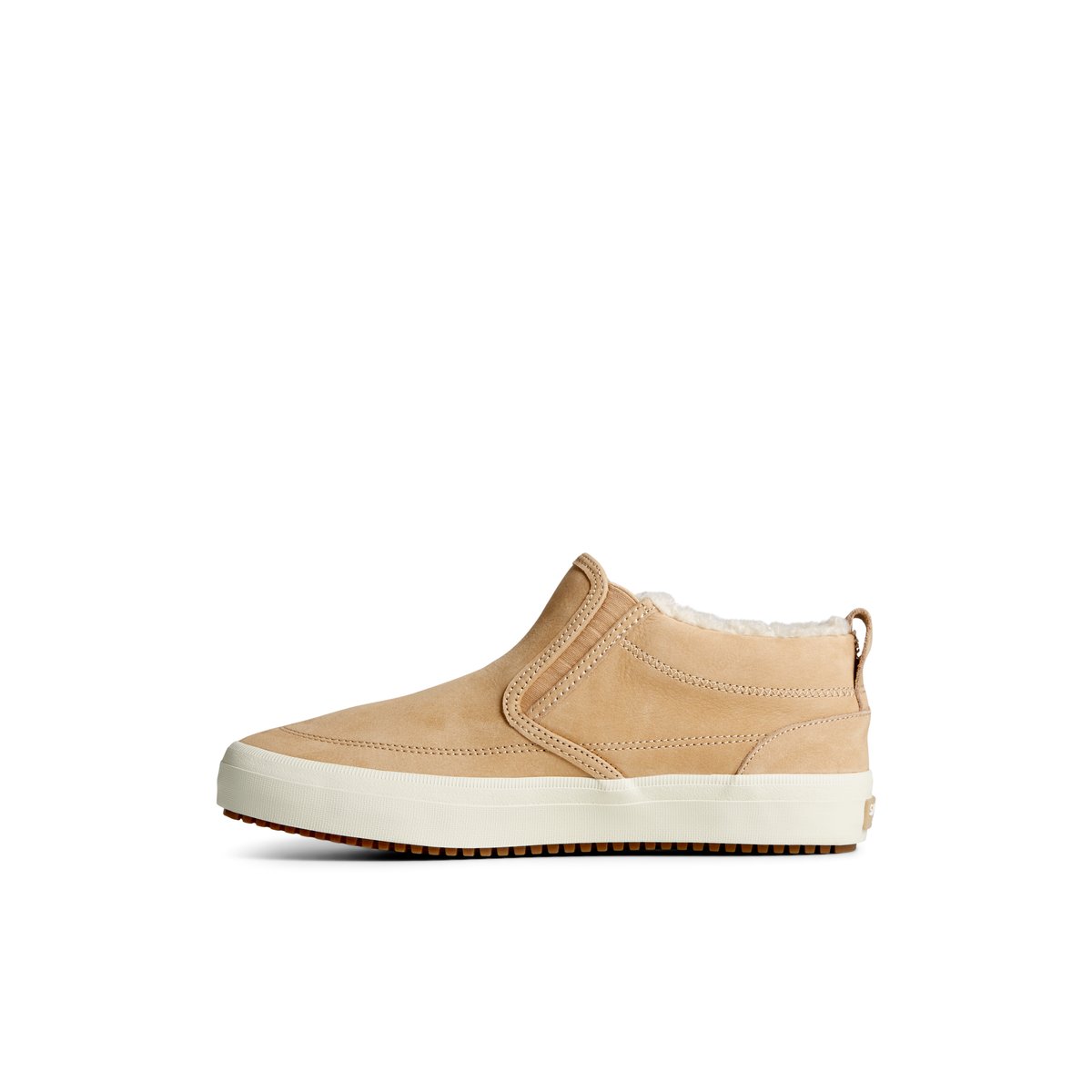 Khaki Sperry Crest Side Zip Cozy Sneaker | TMHRALX-75