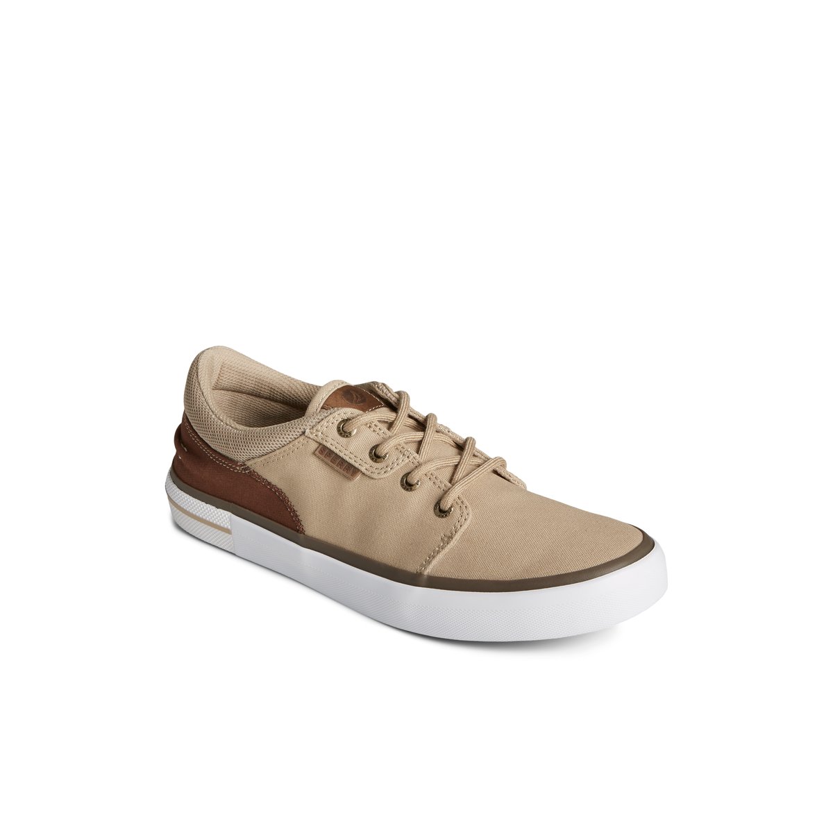 Khaki Sperry Crossjack Sneaker | VOXZSTB-95