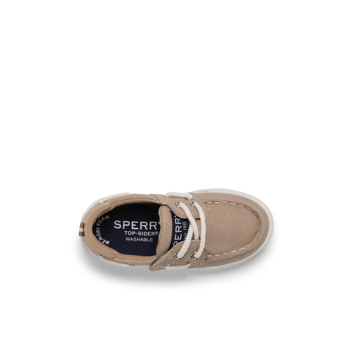 Khaki Sperry Sea Ketch Washable Sneaker | SBXOUWH-06