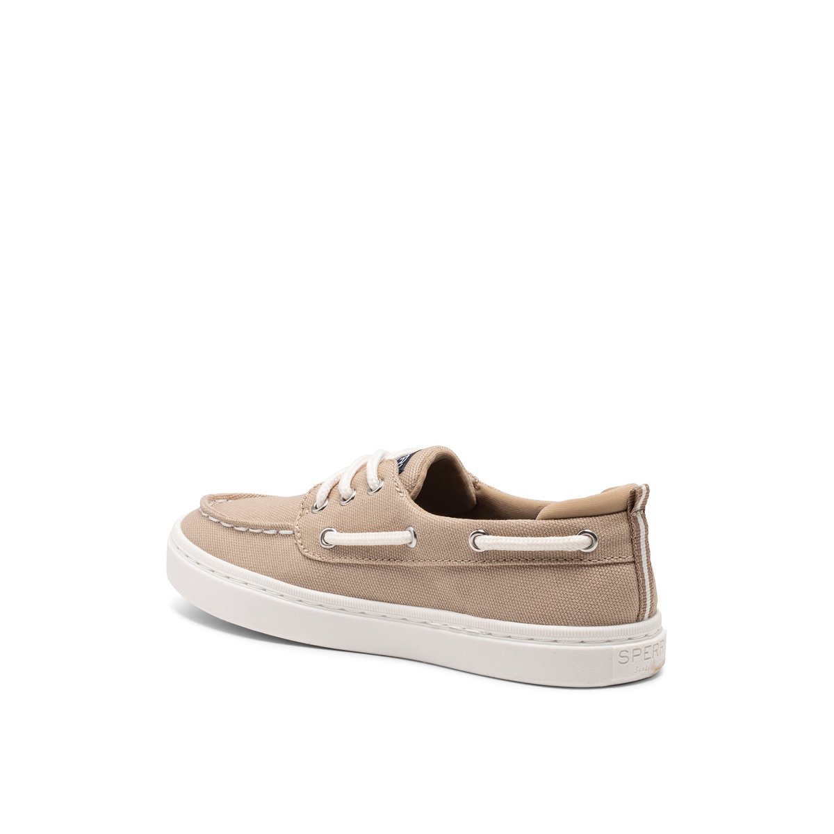 Khaki Sperry Sea Ketch Washable Sneaker | XNKZESA-59