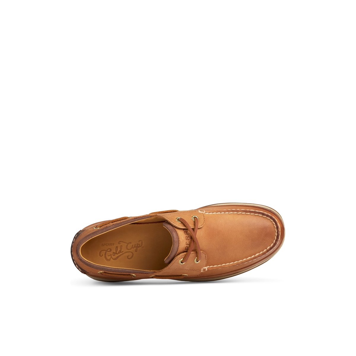 Light Brown Sperry Gold Cup Boat Shoe | GWDCNZF-84