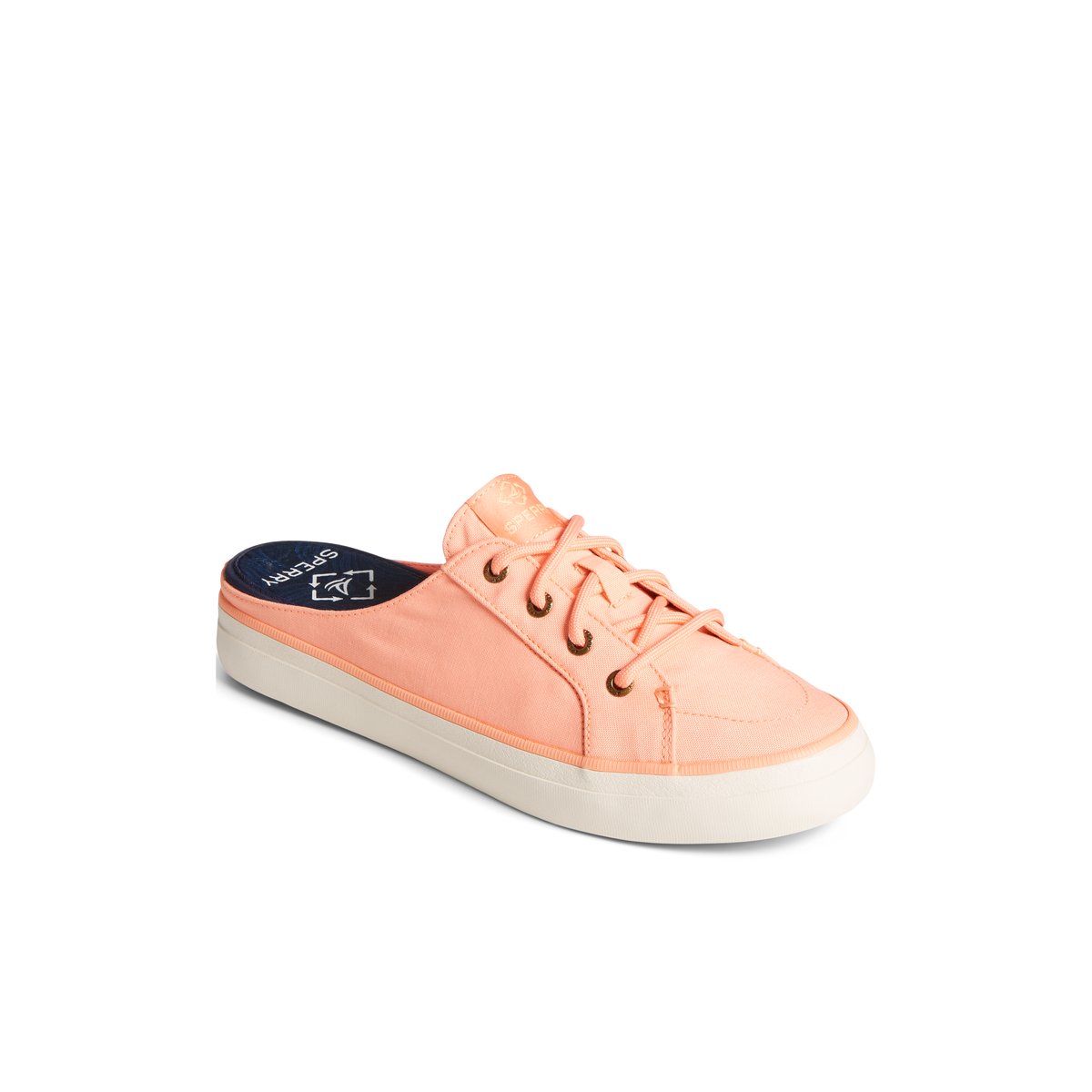 Light Pink Sperry SeaCycled Crest Vibe Pastel Mule Sneaker | HDMANVE-52