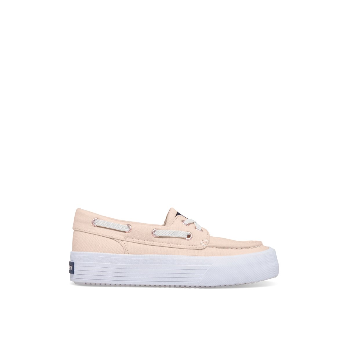 Light Red Sperry Bahama Platform Sneaker | QBDSENL-53