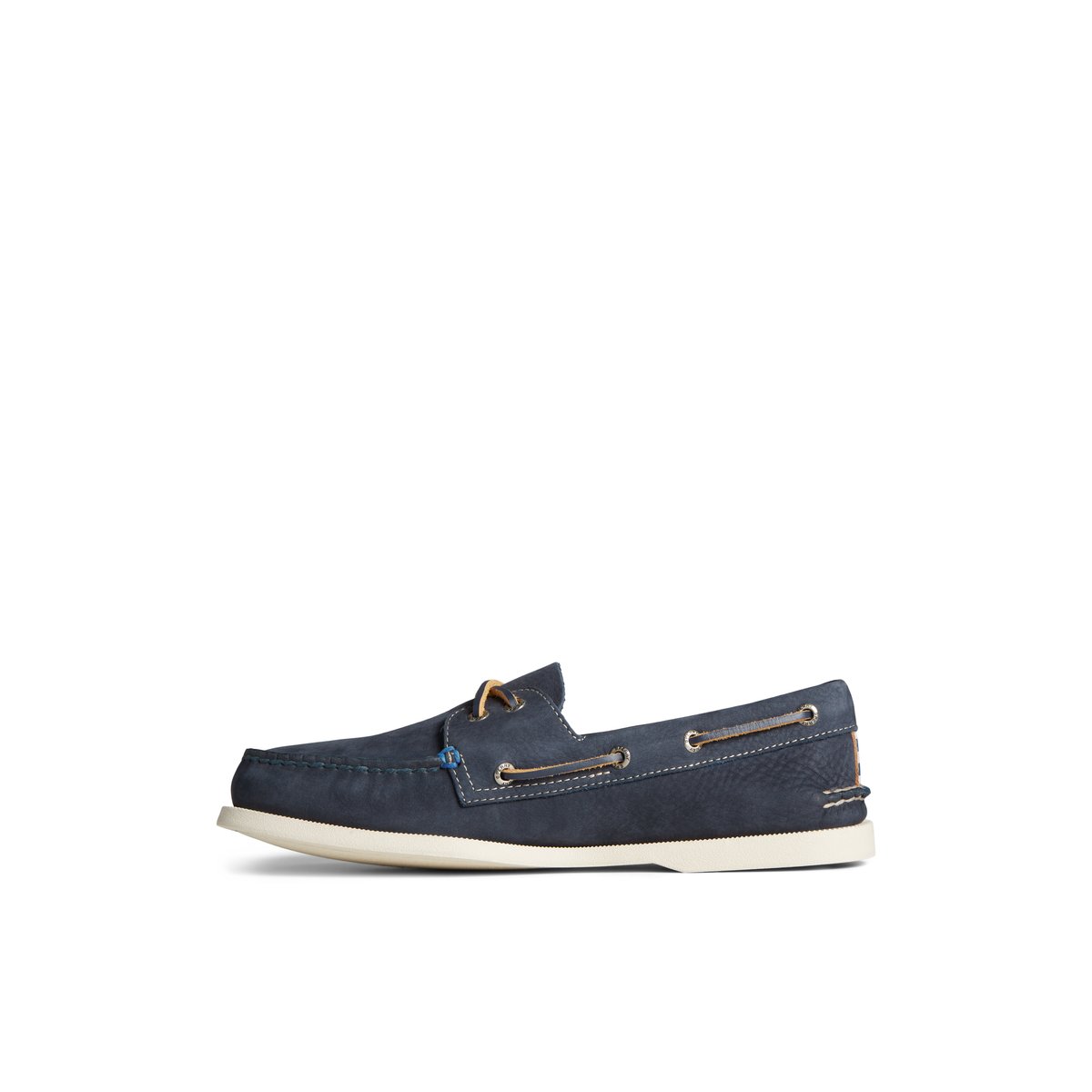 Navy Sperry Authentic Original 2-Eye Nubuck Boat Shoe | APNTOKF-59