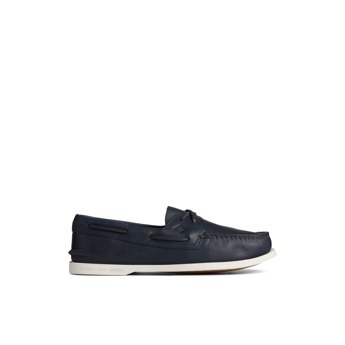 Navy Sperry Authentic Original Cross Lace Boat Shoe | LXQHCZK-49