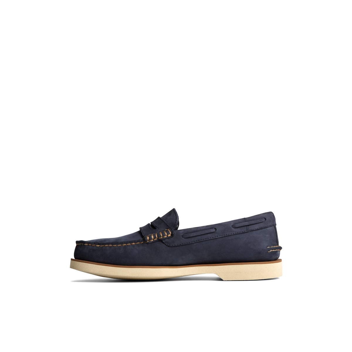 Navy Sperry Authentic Original Double Sole Penny Loafer | XJBIYKC-81