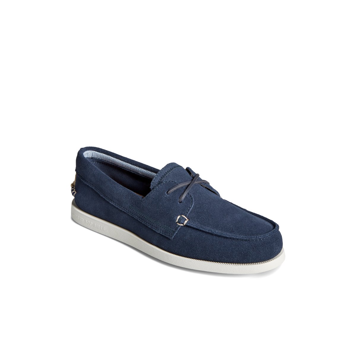 Navy Sperry Authentic Original Sirocco Suede Boat Shoe | ZGKDIUM-47