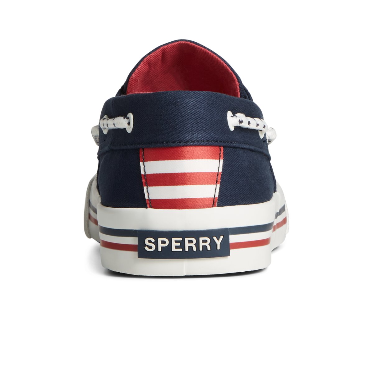 Navy Sperry Bahama II Nautical Sneaker | EUNTKPM-79