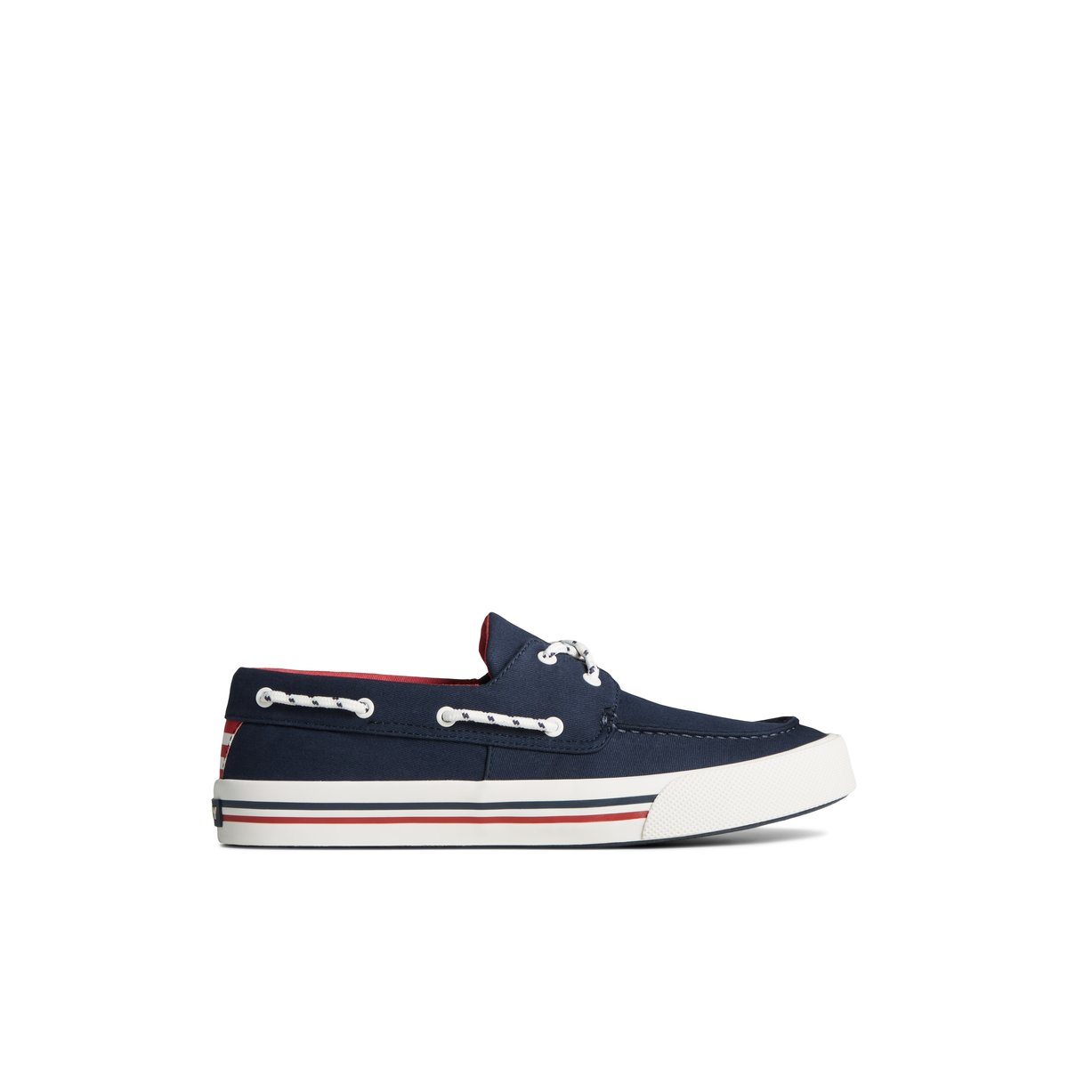 Navy Sperry Bahama II Nautical Sneaker | EUNTKPM-79