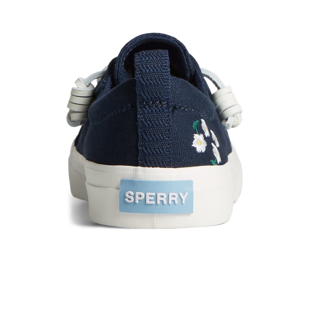 Navy Sperry Crest Vibe Floral Sneaker | ORLWZBC-68