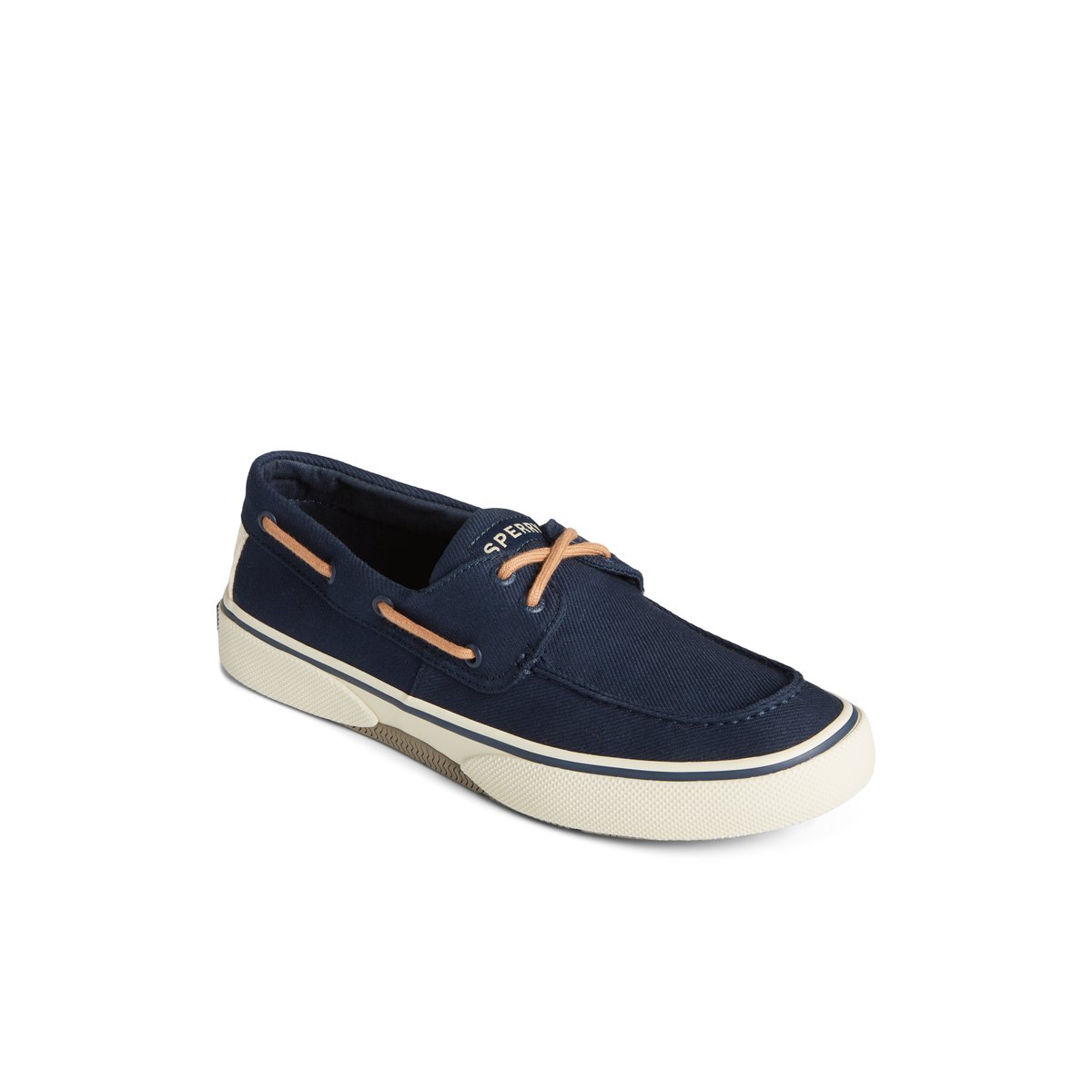 Navy Sperry Halyard 2-Eye Boat Shoe | TNJQFHE-20