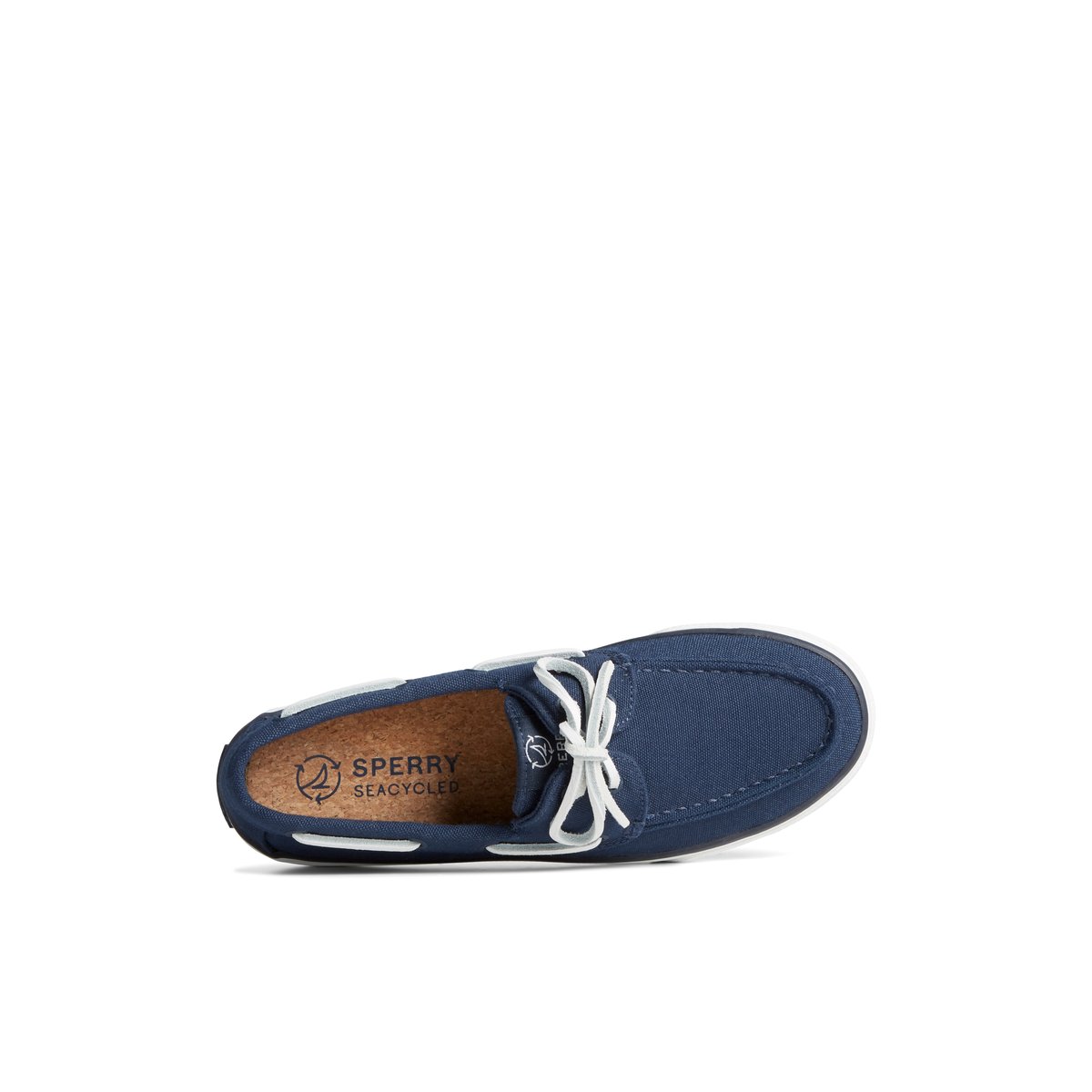 Navy Sperry SeaCycled Bahama 2.0 Sneaker | FBGZVRY-20