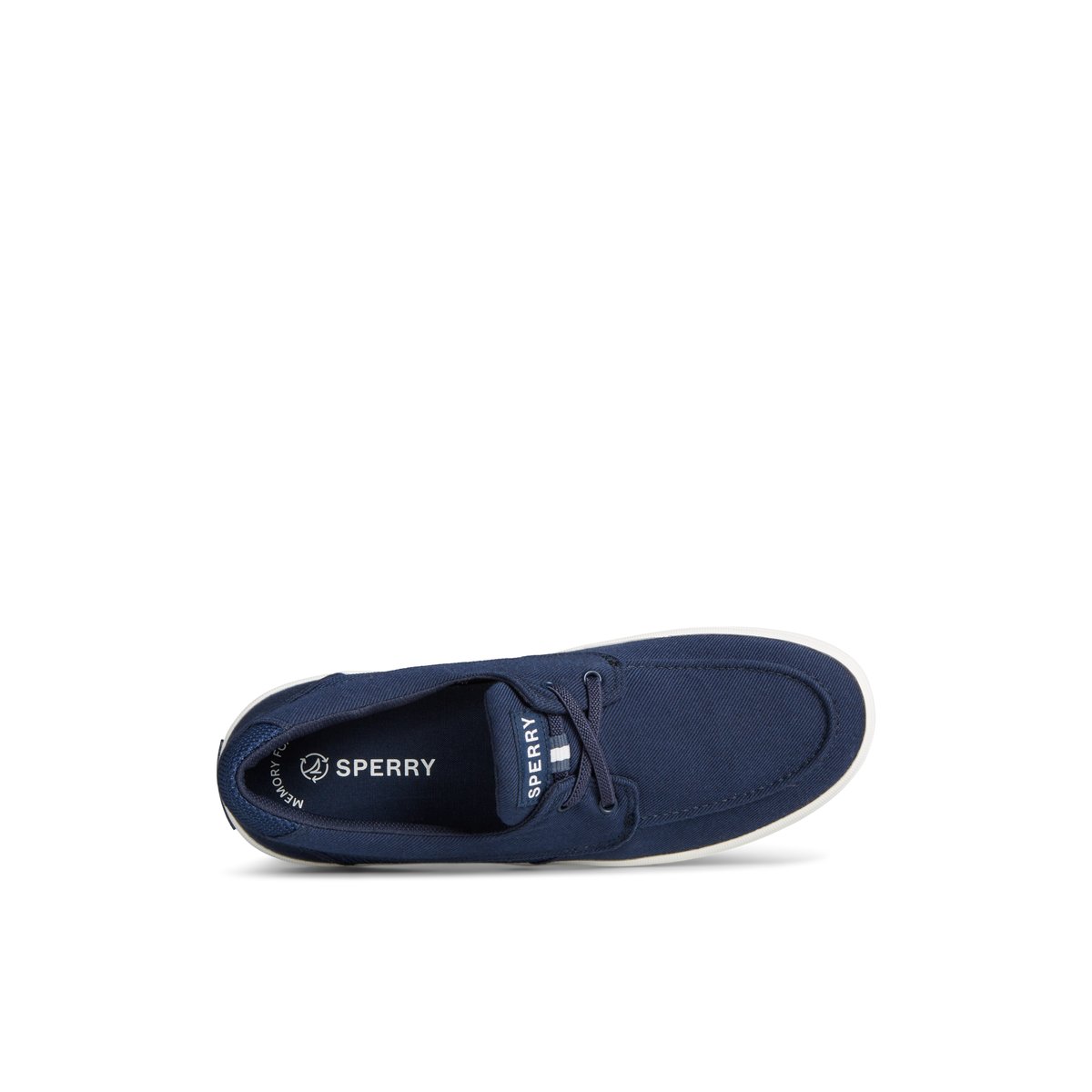 Navy Sperry SeaCycled Bowery Sneaker | KFVQAYX-07