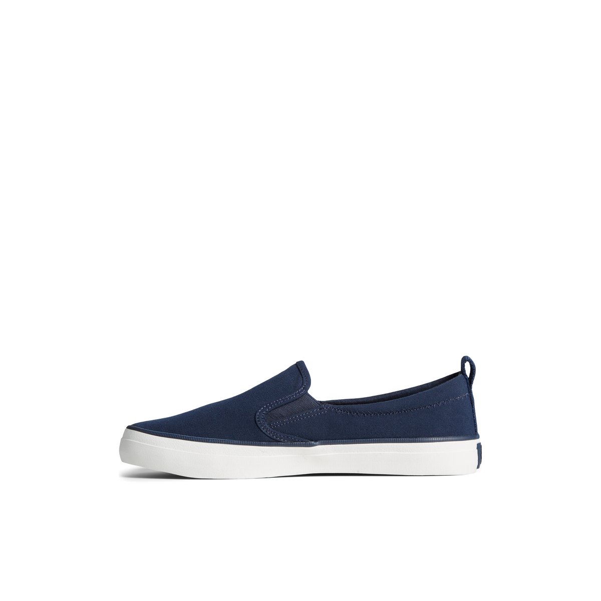 Navy Sperry SeaCycled Crest Twin Gore Canvas Sneaker | YENQXAD-15