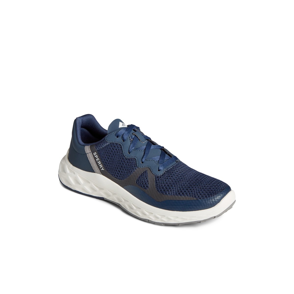 Navy Sperry SeaCycled Headsail Sneaker | MKRWOGQ-81