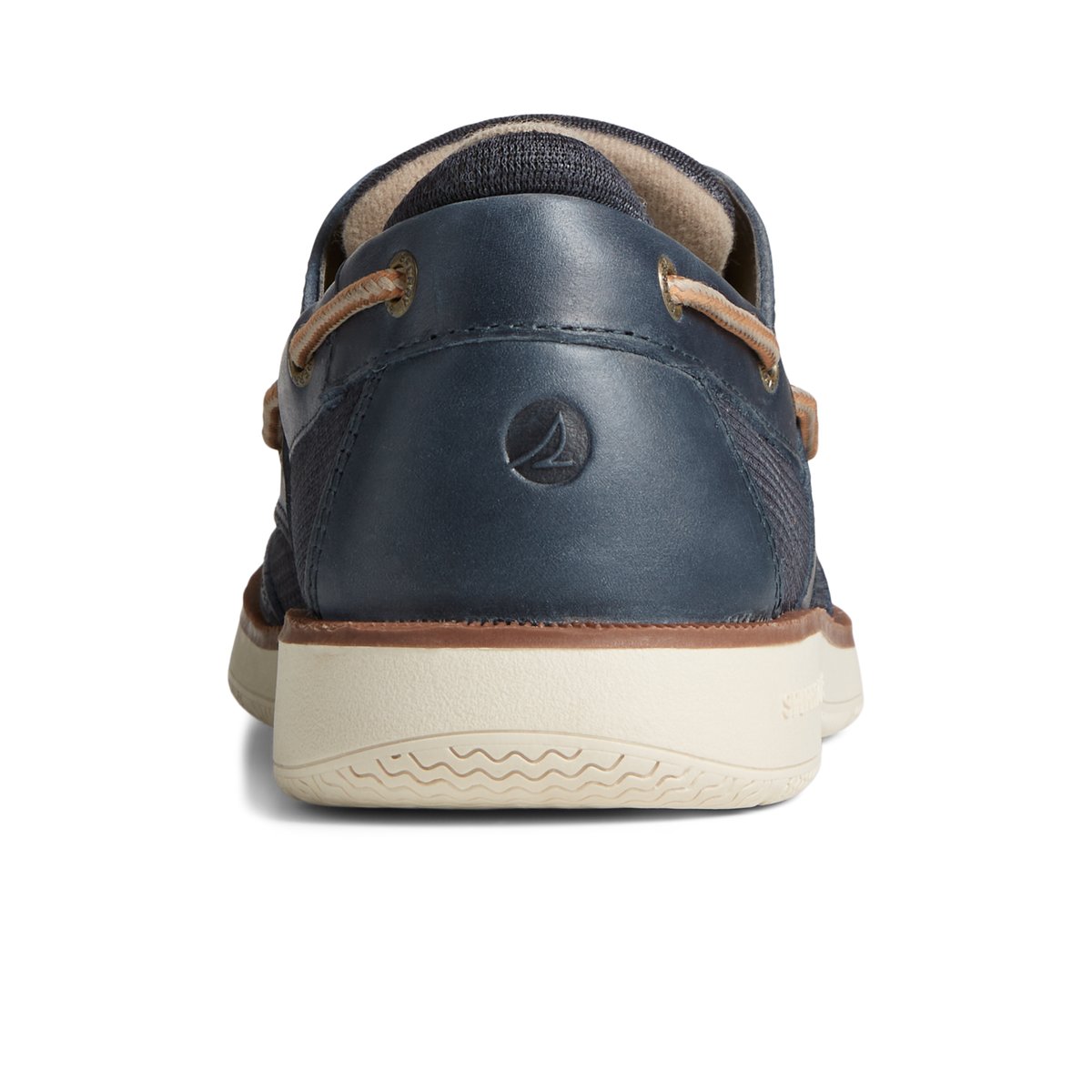 Navy Sperry Surveyor 2-Eye Boat Shoe | BZNQLDS-32