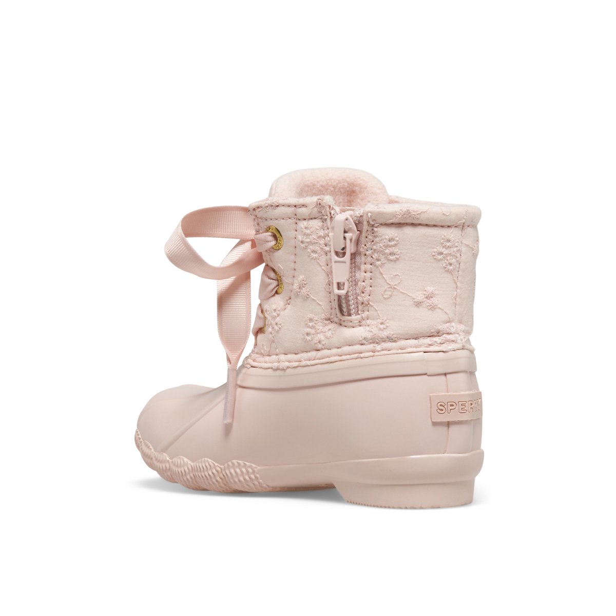 Pink Sperry Saltwater Duck Boot | XPMCBTQ-52