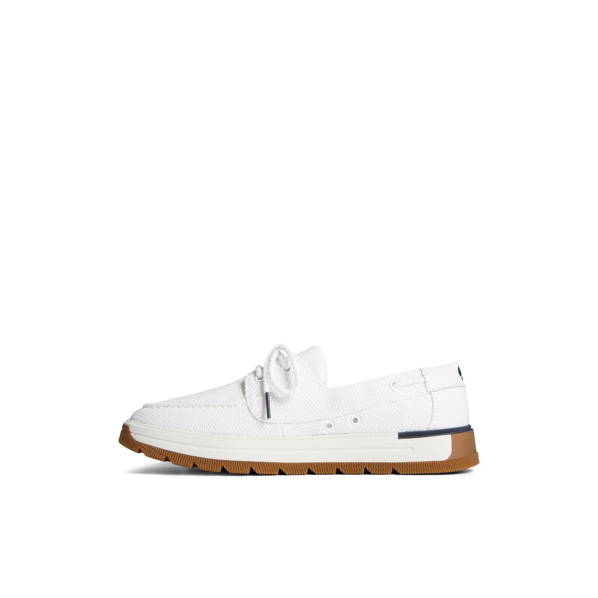 White Sperry Augusta Boat Shoe | QEFYBLR-51