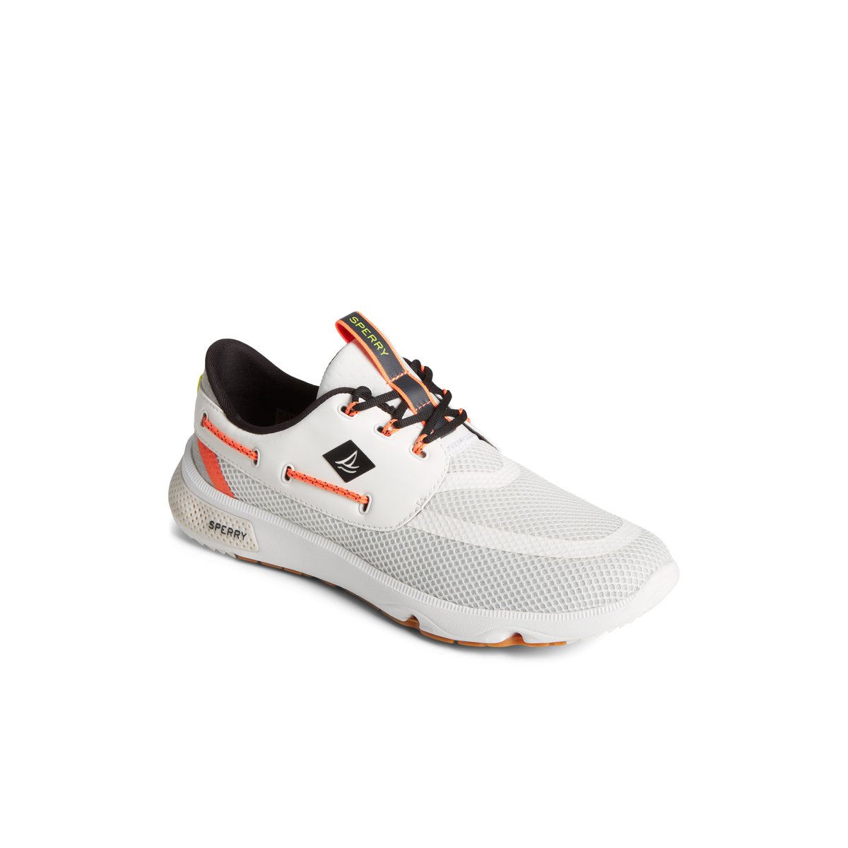 White Sperry Augusta Boat Shoe | QEFYBLR-51