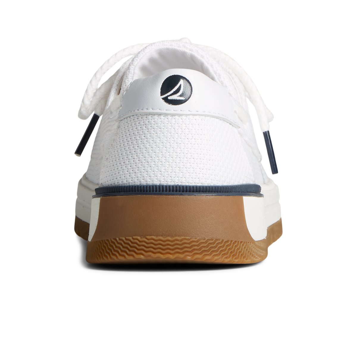 White Sperry Augusta Boat Shoe | QEFYBLR-51