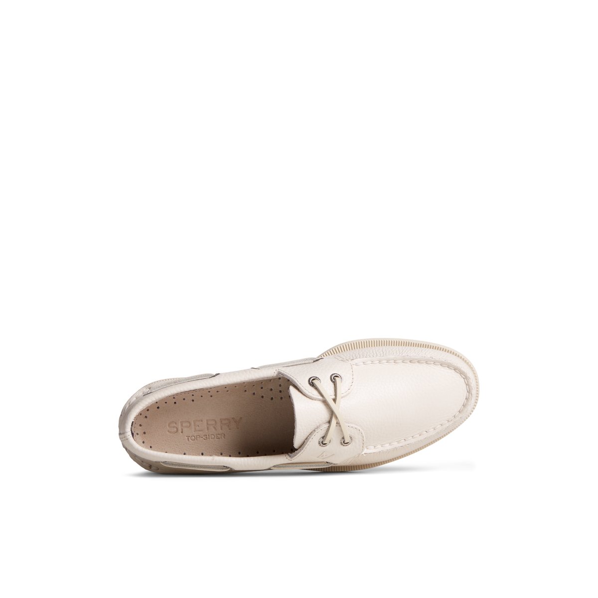 White Sperry Authentic Original Boat Shoe | RBCYZOU-29