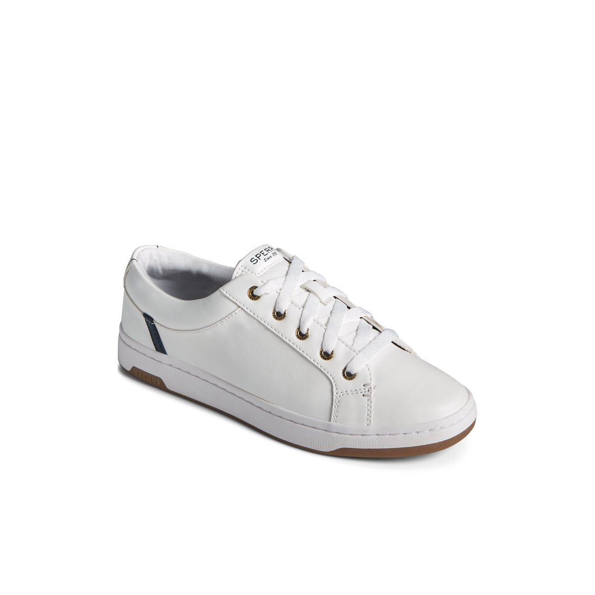 White Sperry Charter LTT Sneaker | CJZGUWO-27