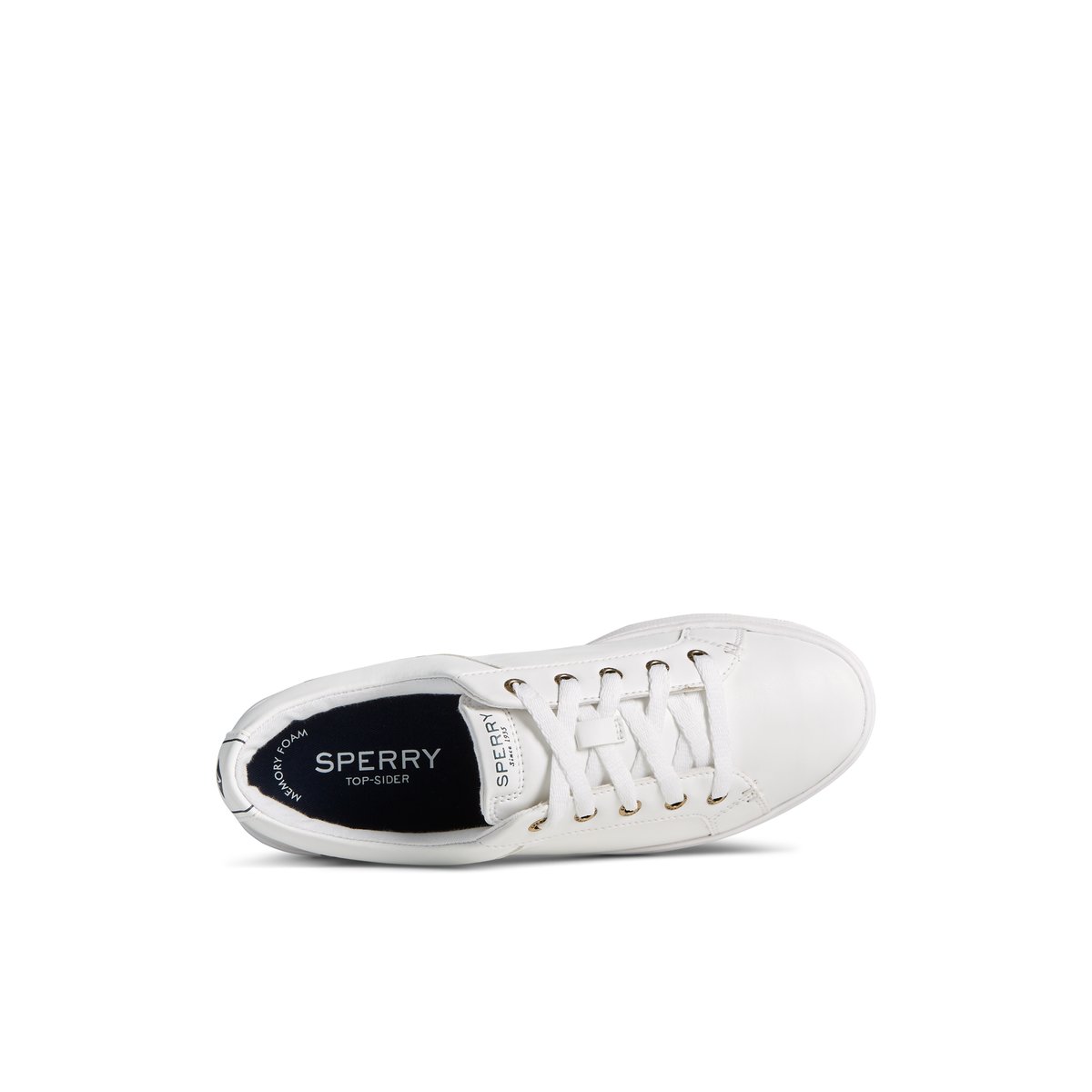 White Sperry Charter LTT Sneaker | CJZGUWO-27