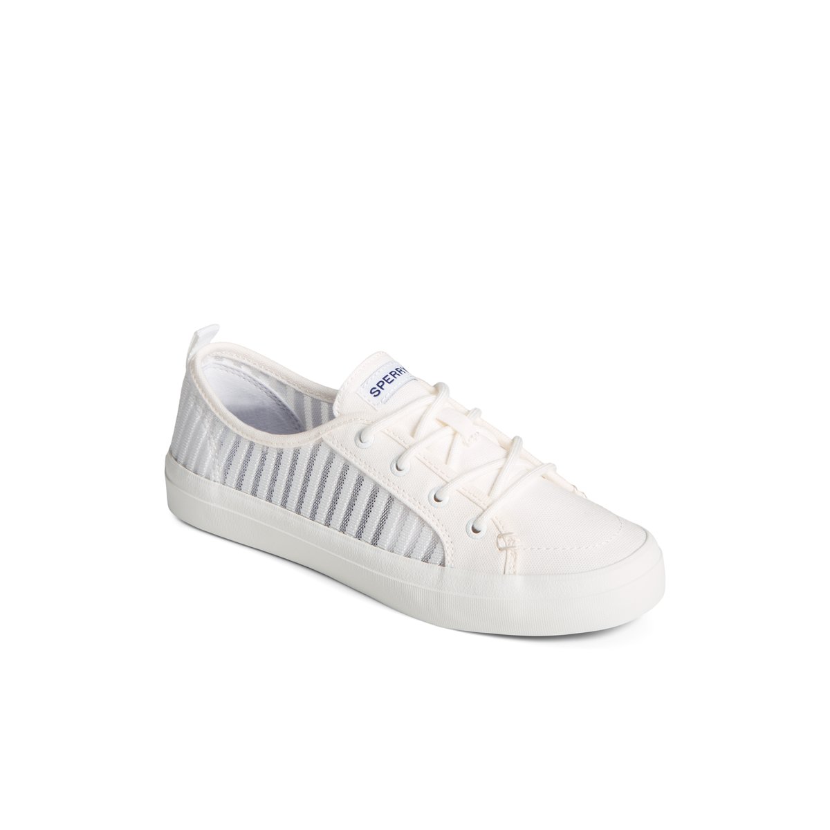 White Sperry Crest Vibe Mesh Sneaker | CHMPKFW-97