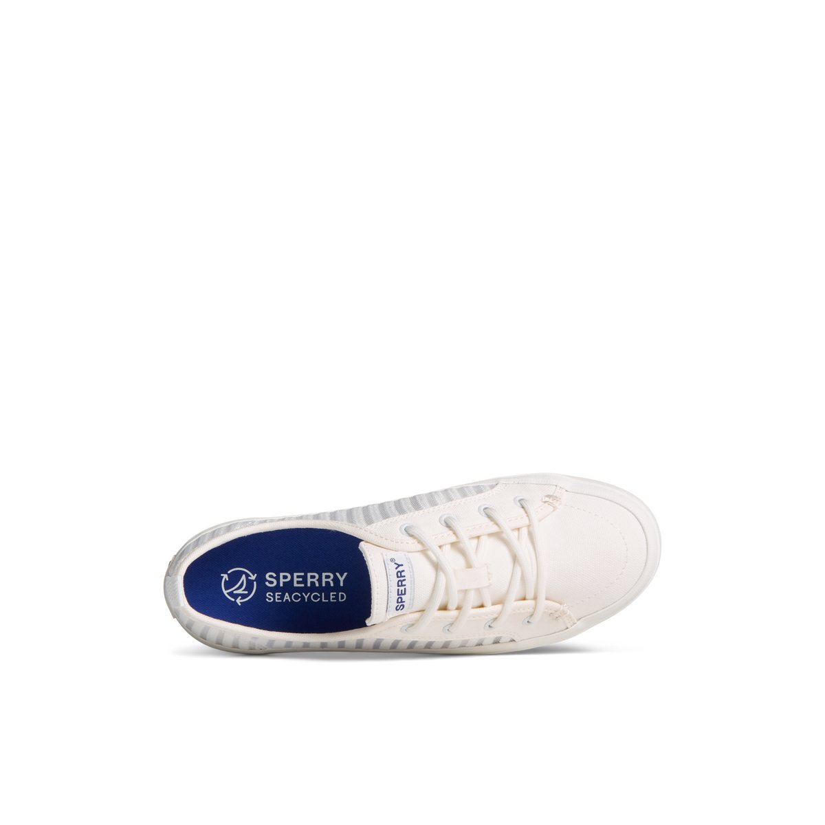 White Sperry Crest Vibe Mesh Sneaker | CHMPKFW-97