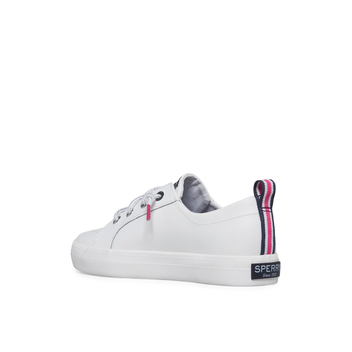 White Sperry Crest Vibe Sneaker | WHTVLGQ-90