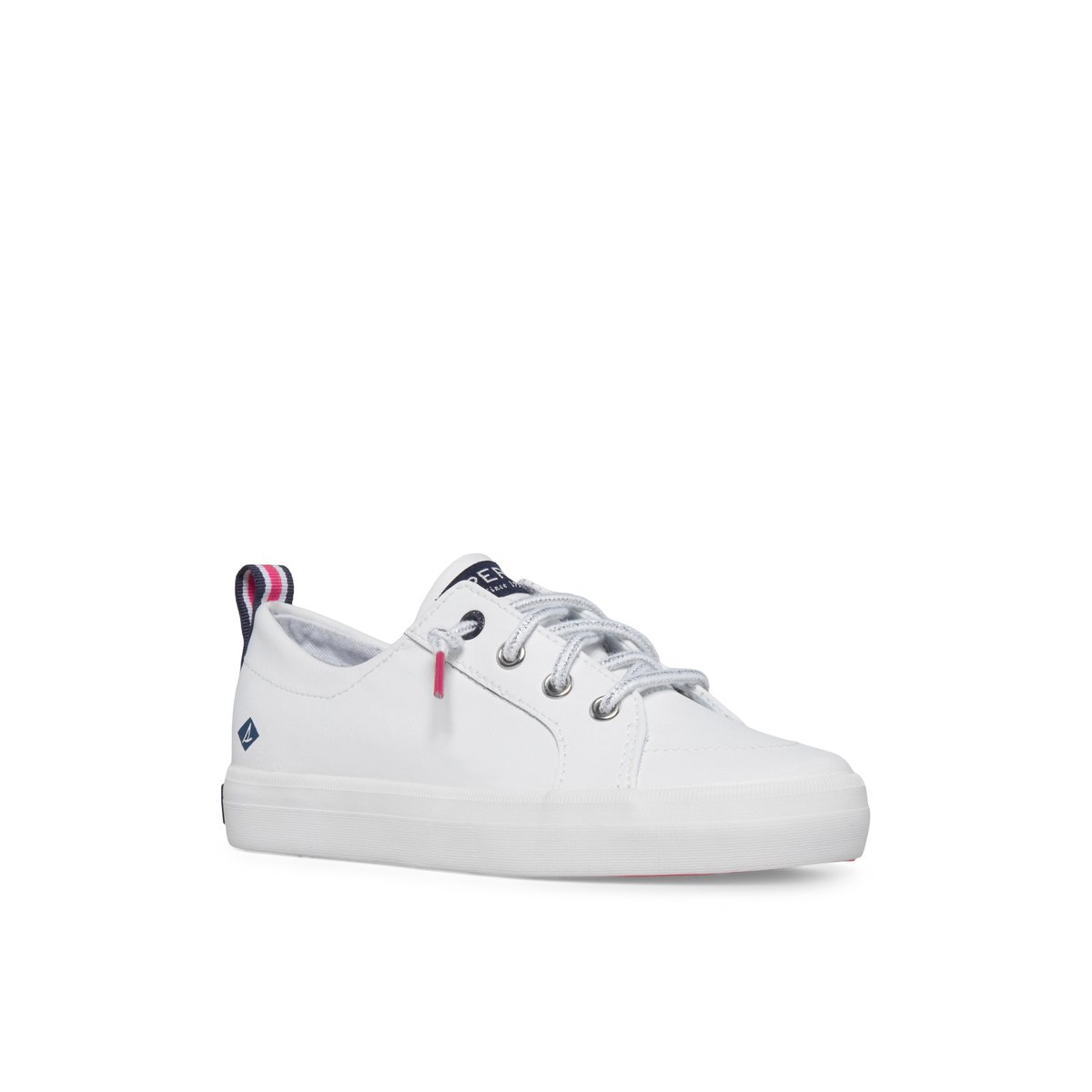 White Sperry Crest Vibe Sneaker | WHTVLGQ-90