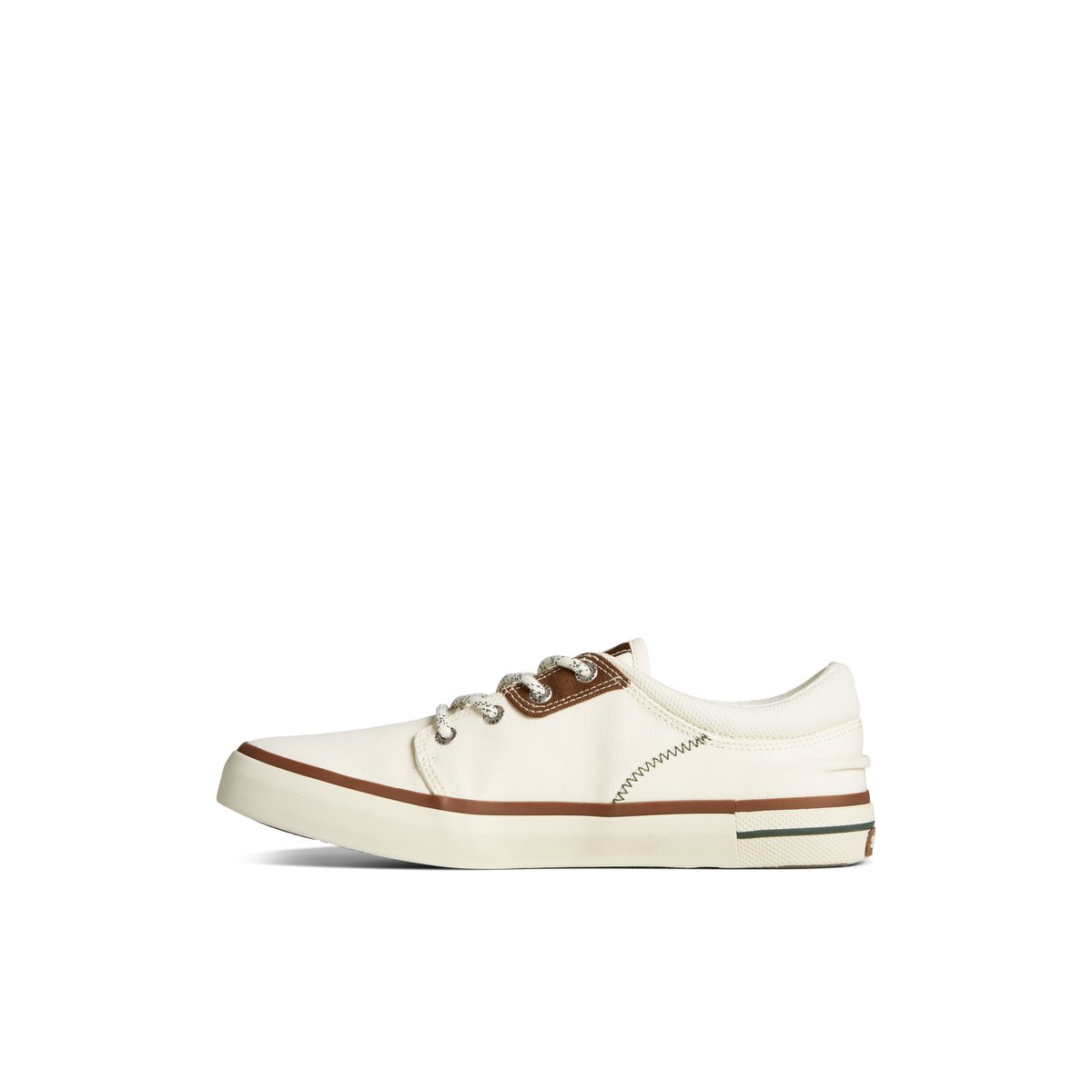 White Sperry Crossjack Sneaker | QLFOPED-82