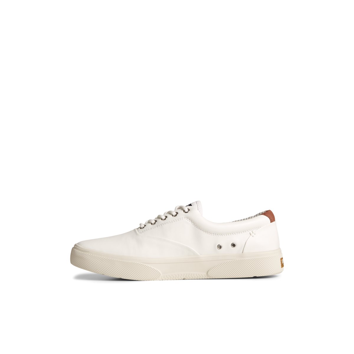 White Sperry Halyard CVO Sneaker | VEDFHIW-54