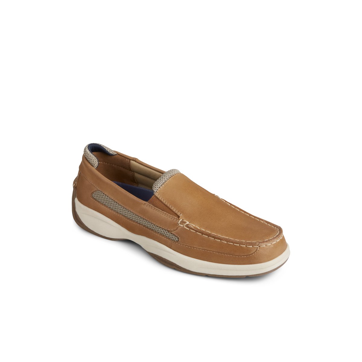 White Sperry Intrepid Loafer | SJGXKDM-51