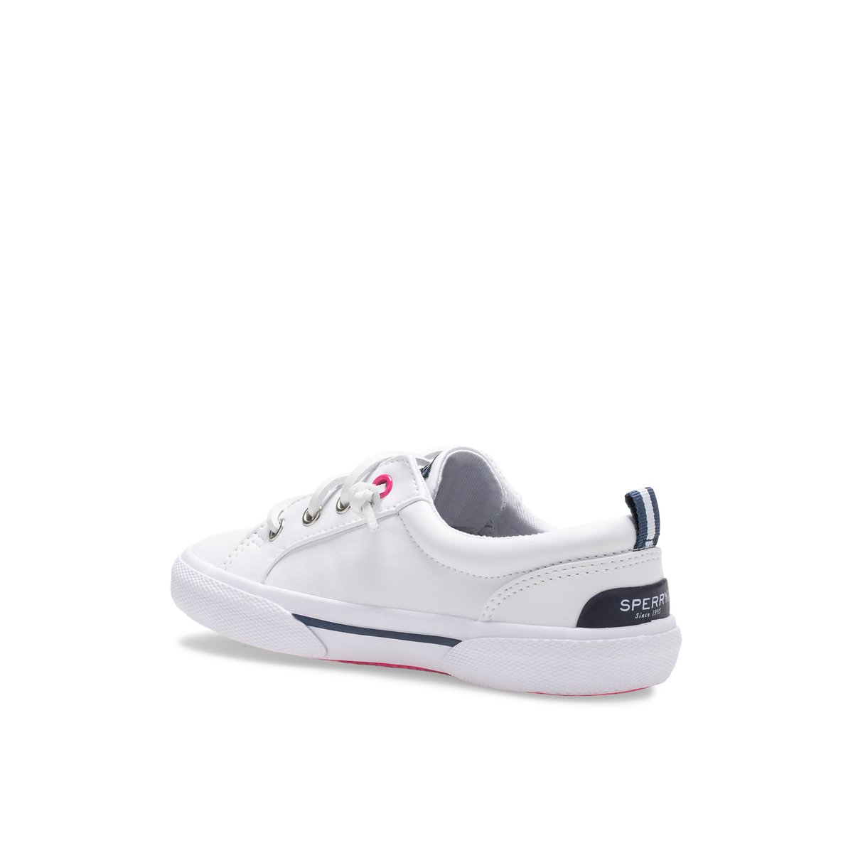 White Sperry Pier Wave Sneaker | OUJTCHZ-94