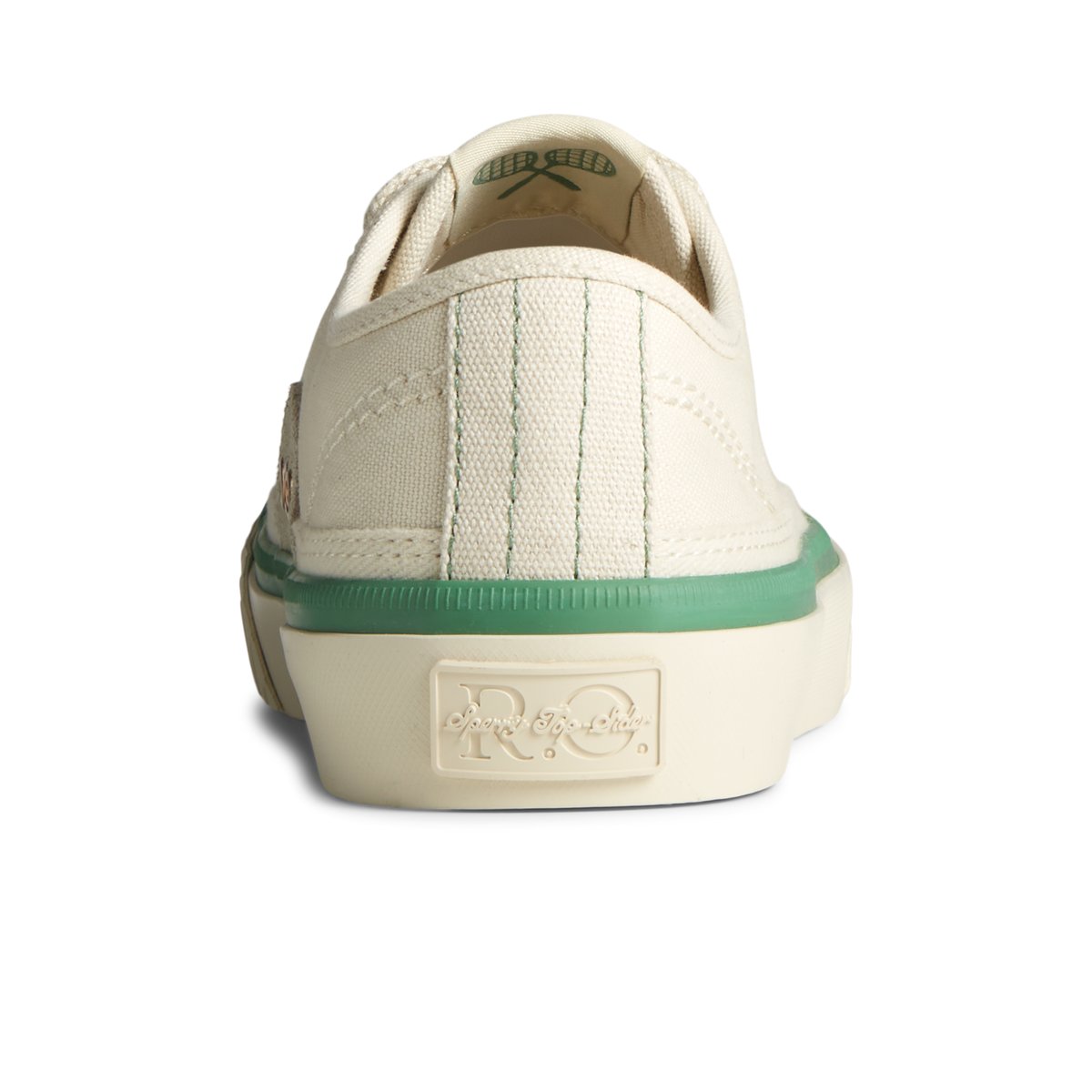 White Sperry Racquet Oxford Sneaker | PJDXQTW-29