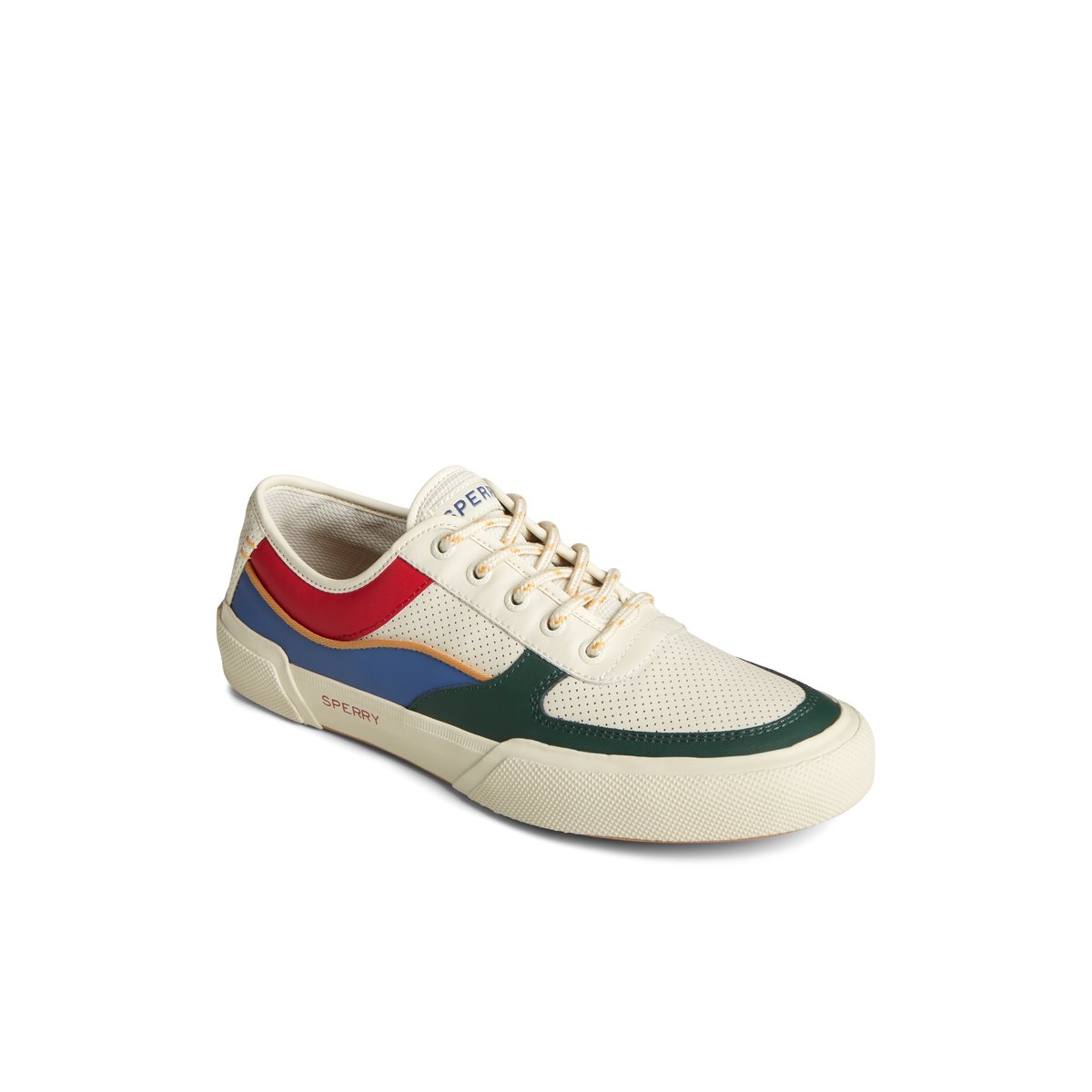 White Sperry SeaCycled Soletide Sneaker | XQMRTZC-02