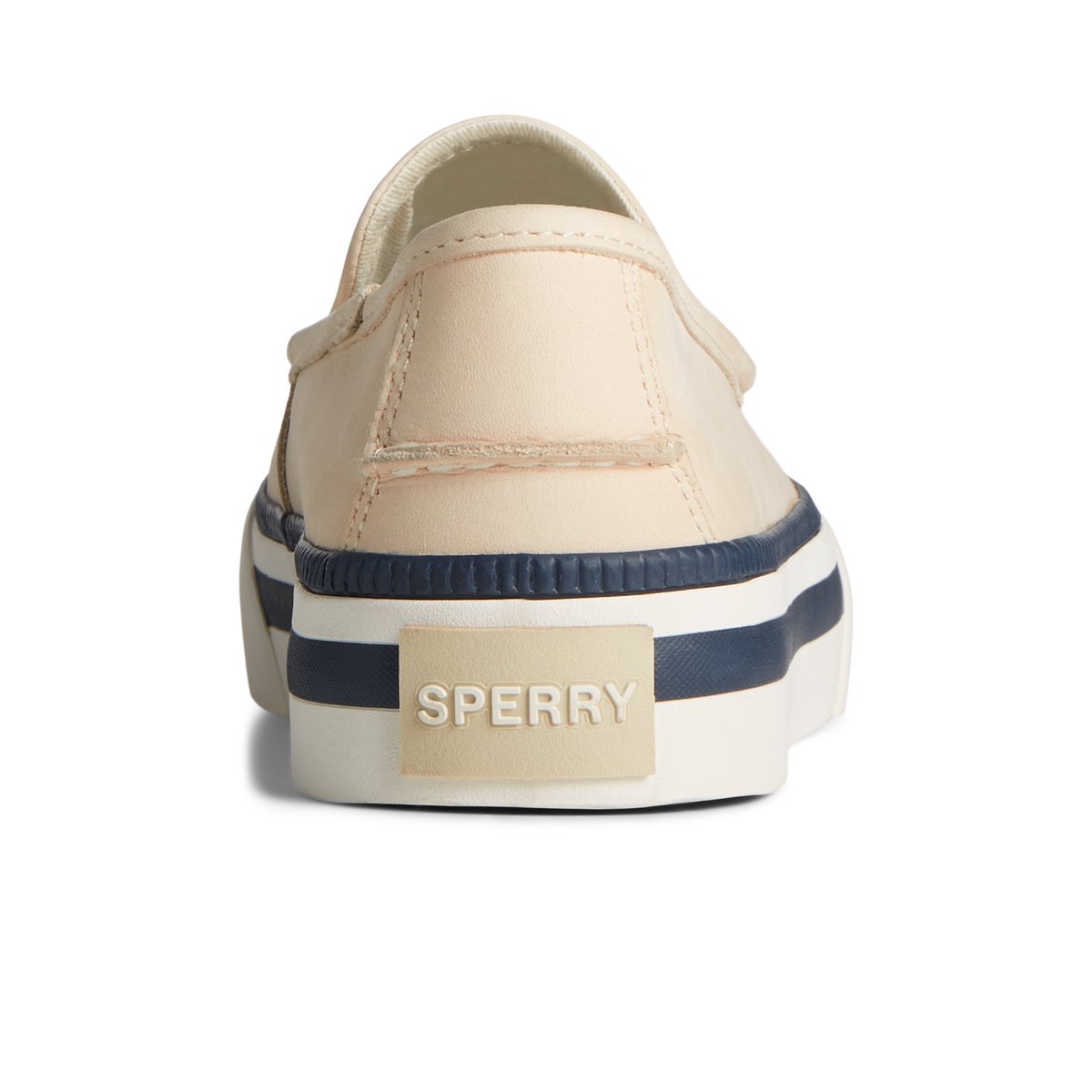 White Sperry Sea Sailor Platform Sneaker | NKHUEYM-83