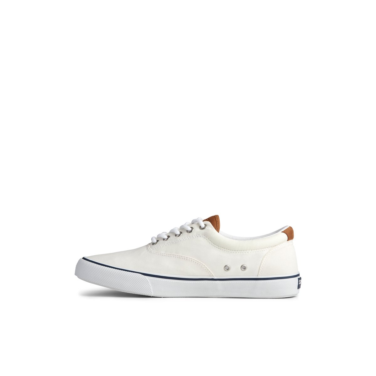 White Sperry Striper II CVO Sneaker | YSWMNPF-10