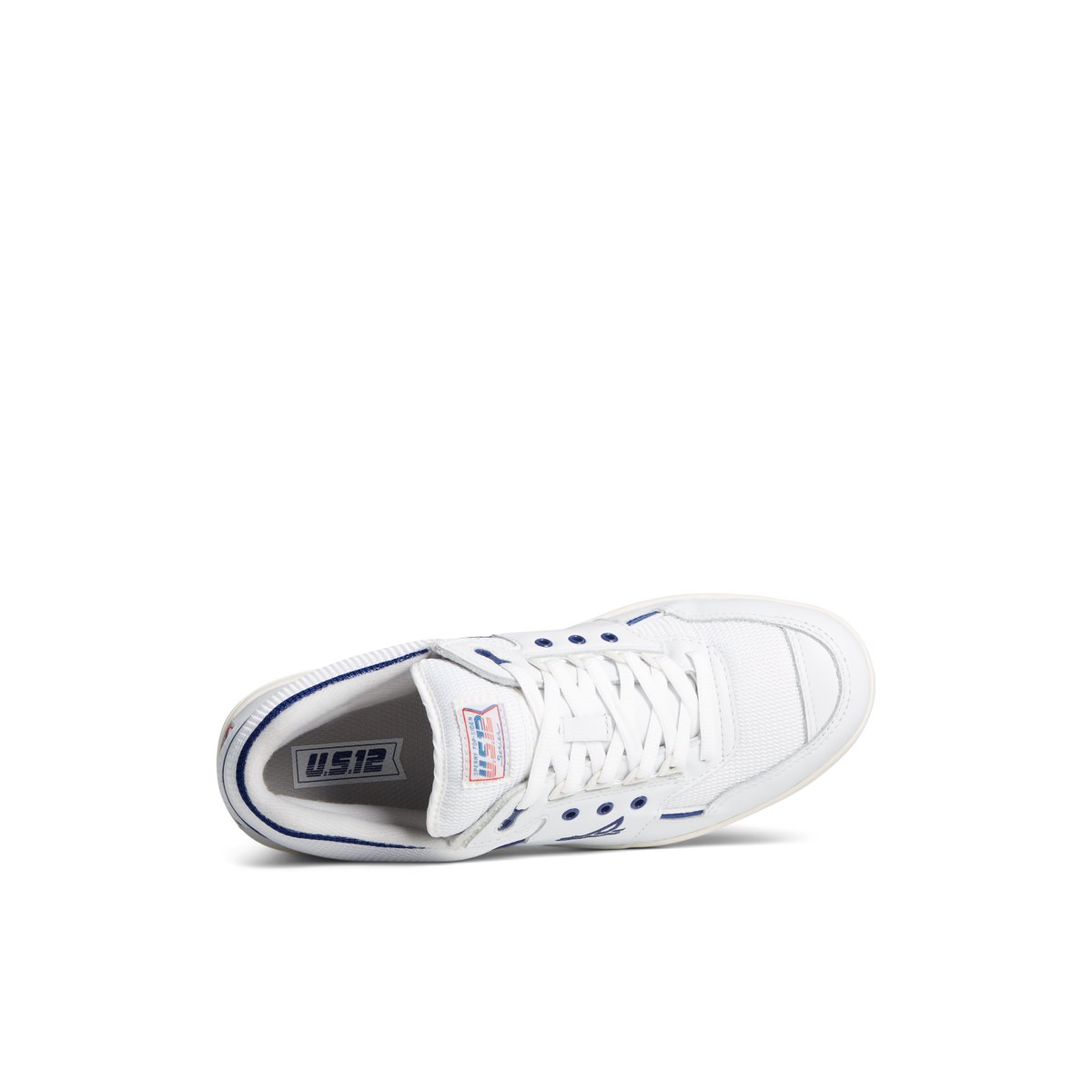 White Sperry US12 Sneaker | UGRBZNH-71